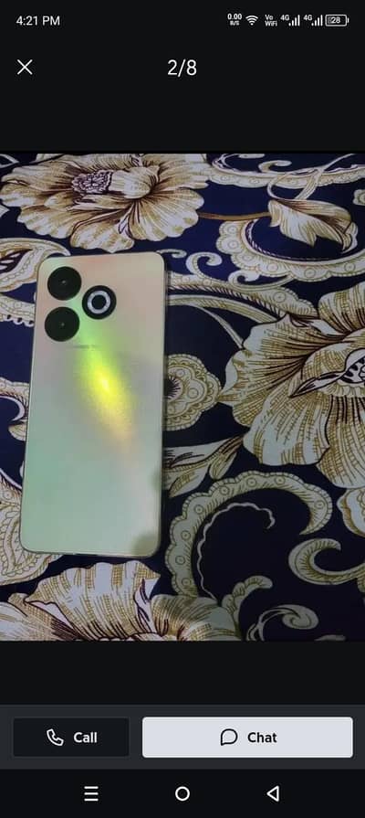 Infinix smart 8 panel Chang hai