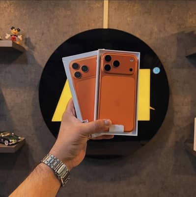 IPhone 17 Pro Max PTA Approved Orange 256GB Complete Box
