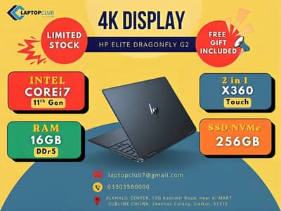 4K DISPLAY – HP Elite Dragonfly G2