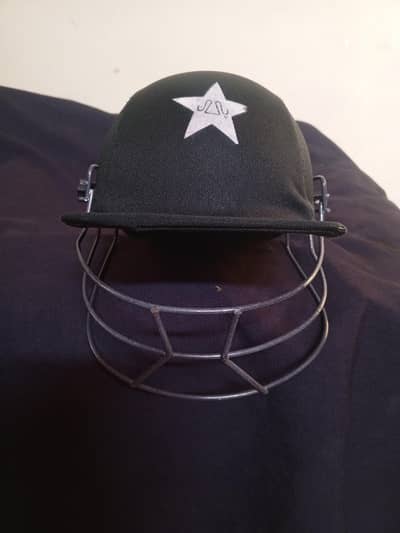A new cricket helmet for 12 years hard ball cricket