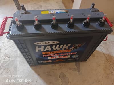 HAWK Tubular Batteries