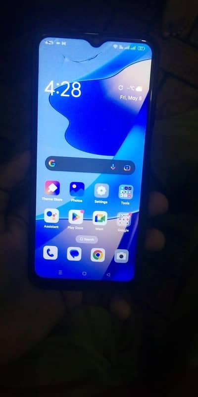 oppo a16 4gb 64gb glass brok bager khula set