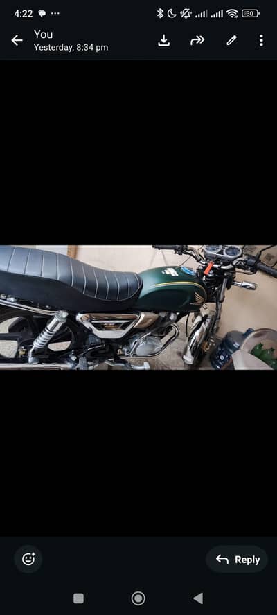 Honda CG 150 Metalic Green