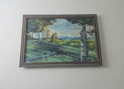 Antique Landscape Painting . . 2ft x 3ft