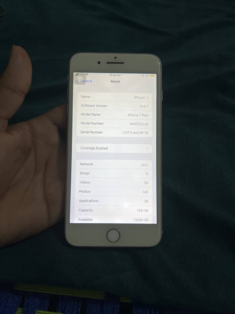 iPhone 7 plus PTA 5