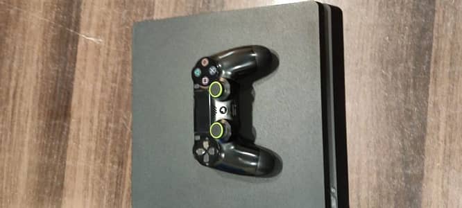 PS4 Slim for sale with one controller and 2 games GTA5+Tekken7