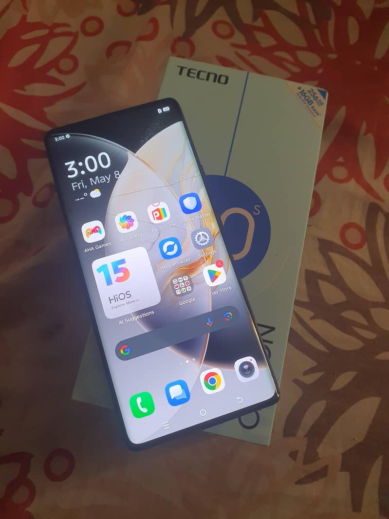 Camon 30s complete box 0