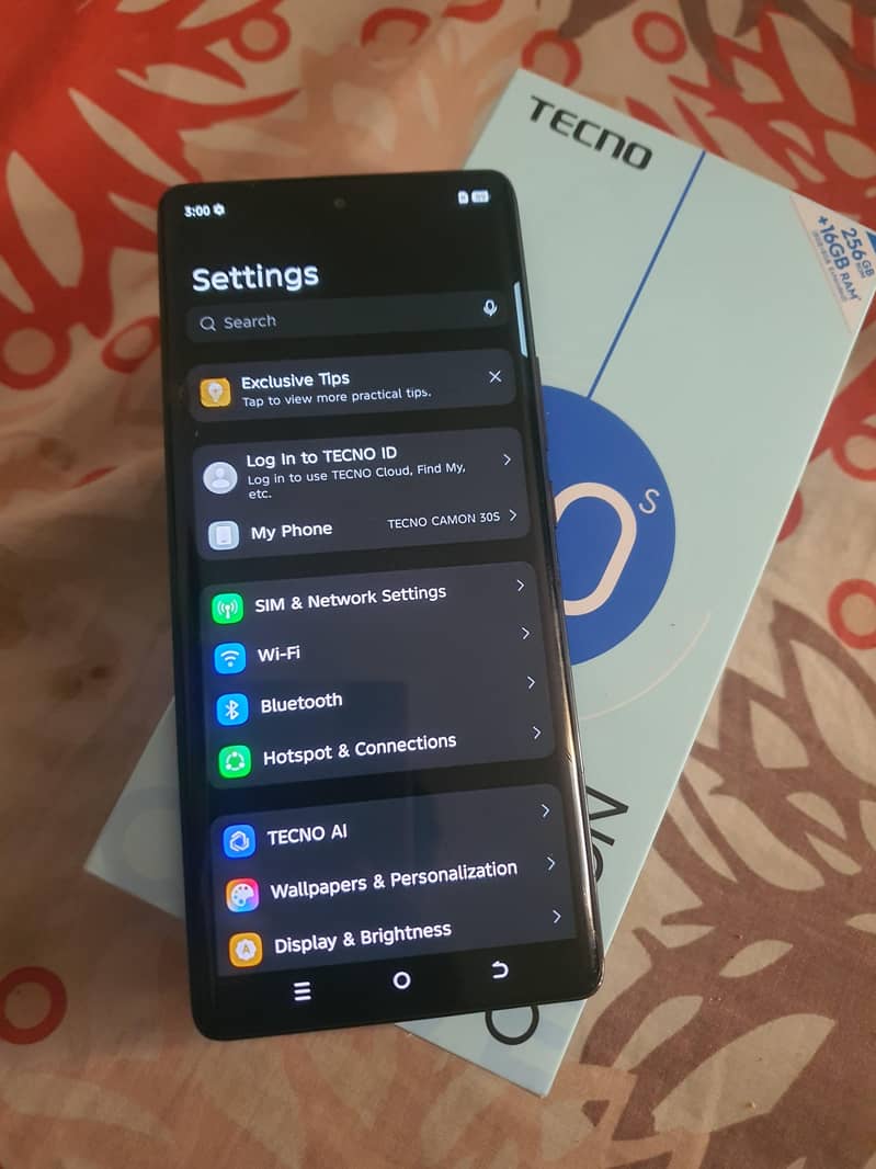 Camon 30s complete box 1