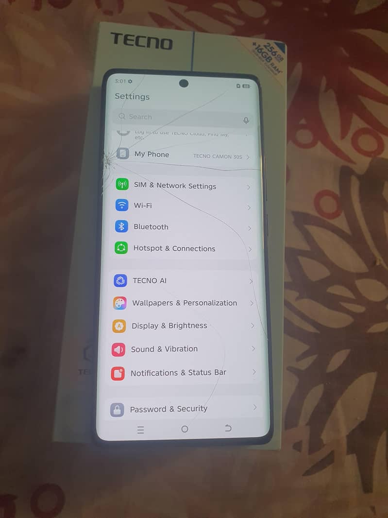 Camon 30s complete box 10