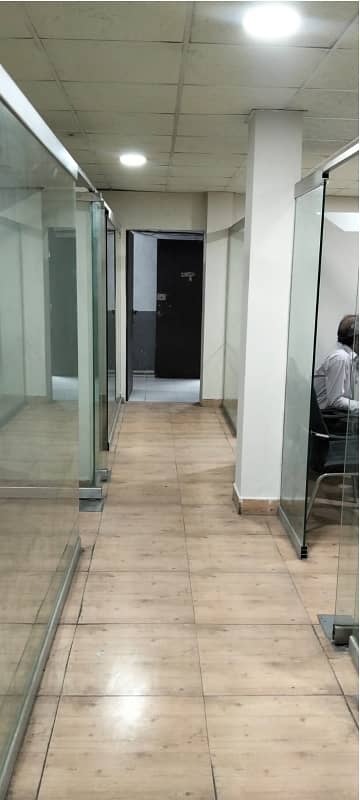 Fully Furnished Brand New Office Area 700 Square Feet Available For Rent In Main Boulevard Road Gulberg 3 Lahore