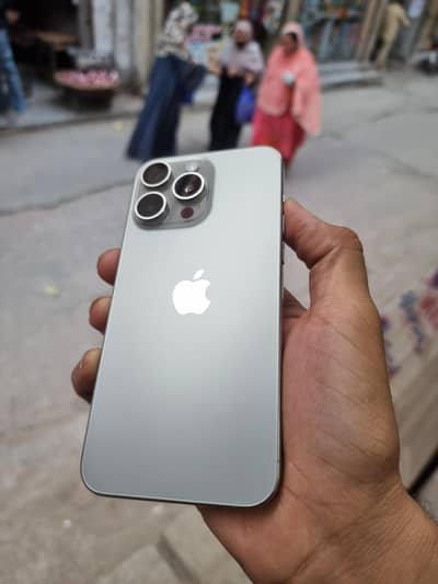 iPhone 15 Pro Max 512GB PTA Approved – Natural Titanium