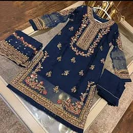 3 Pcs Women's Stitched