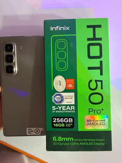 Infinix  Hot 50 pro+ 8/256 pta approved with box