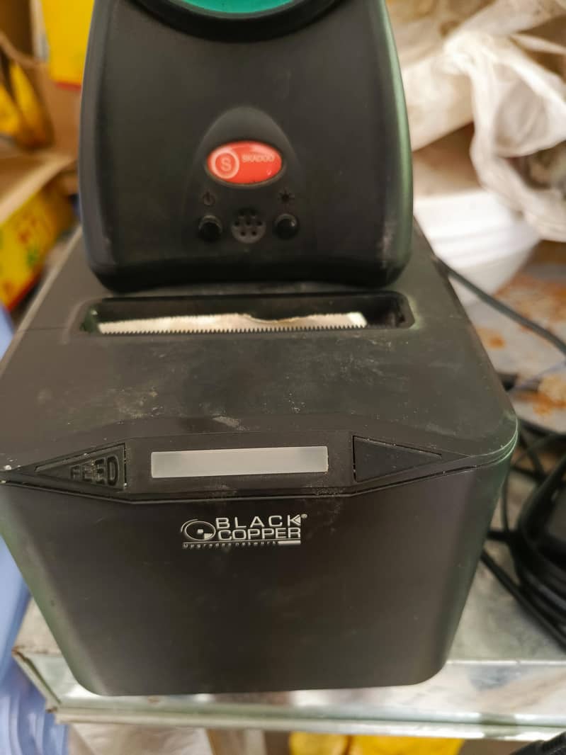 Bill printer & Barcode scannee 4