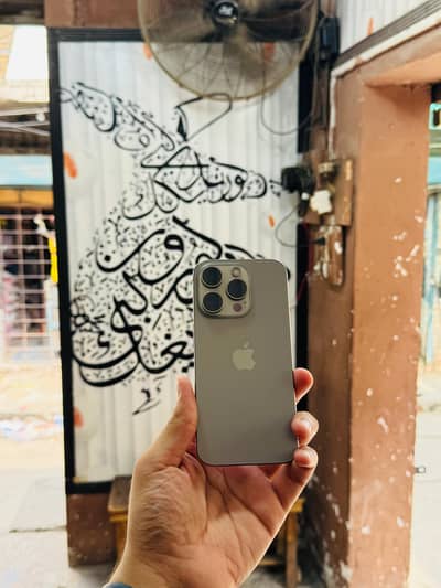 iphone 15 Pro 256GB 91 Health Sheesha Condition Genuine Waterpack