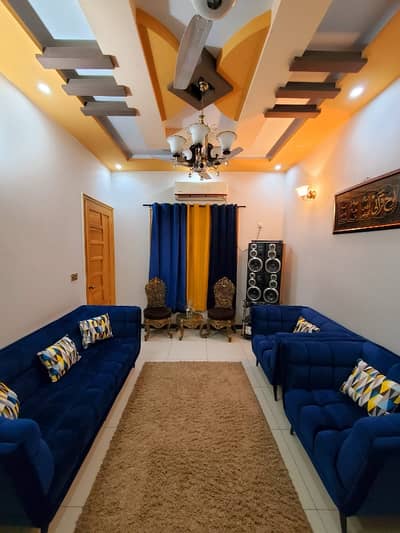 SAADI TOWN 120 SQYDS DOUBLE PLUS HALF WITH SOLLER FOR SALE .