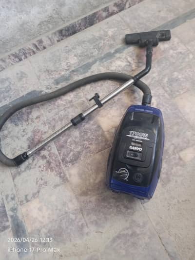 A  vacuum cleaner SANYO company is up for sale at a very cheap price.