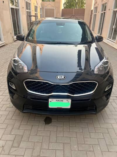 Kia Sportage Alpha 2021 color Panthera Metal