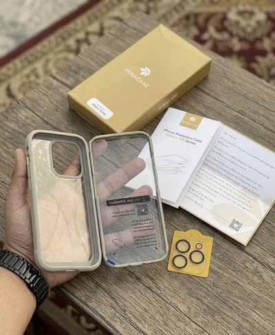 Orignal Miracase Case With Protector For IPhone 15 Pro