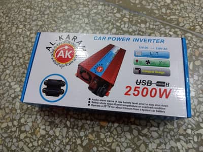 Alkaram 2500W Car Power Inverter | Brand New | Never Used