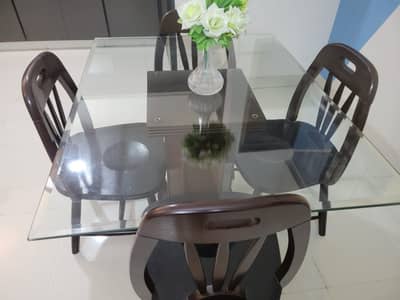 dining table with 4 chairs