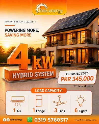 Solar Panels with complete Setup