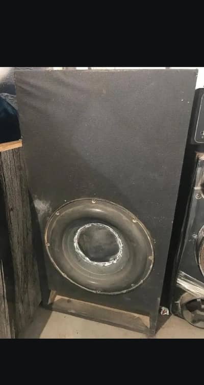 10 inch speaker+ woofer bass