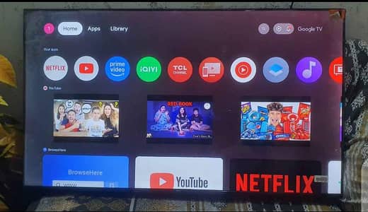 TCL Smart LED TV 50 Inch