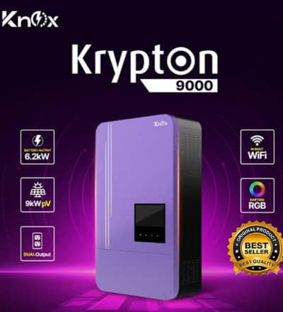 Knox 6.2Kw Hybrid Inverter 9000PV  for sale