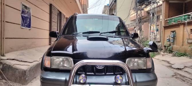 KIA sportage 2002 black
