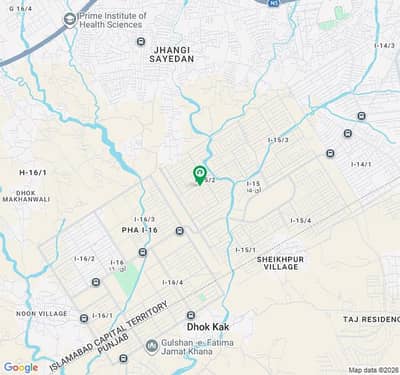 5 Marla plot for sale (I 15/2 street no. 35 plot no. 40 Corner Level)
