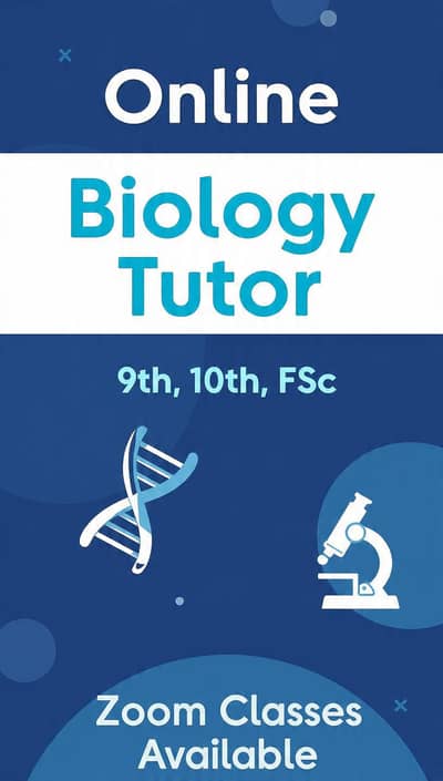 Online tuition for Biology