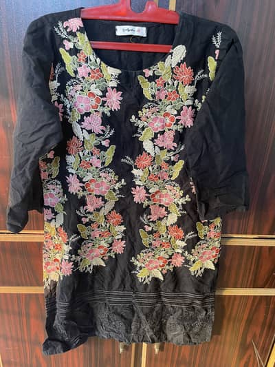 Brand new Eid fancy dresses full embroidered in cheap prices
