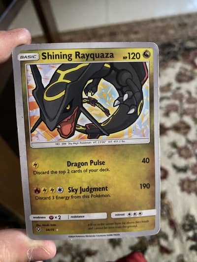 Shining Rayquaza HP,120