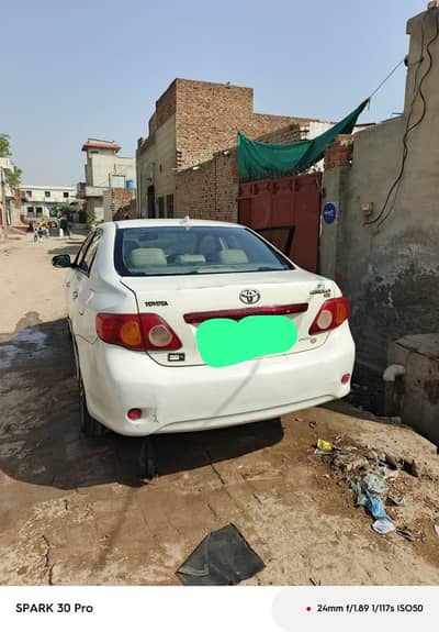 Toyota corolla 2009 sindh registered 03087552373 whatsapp only