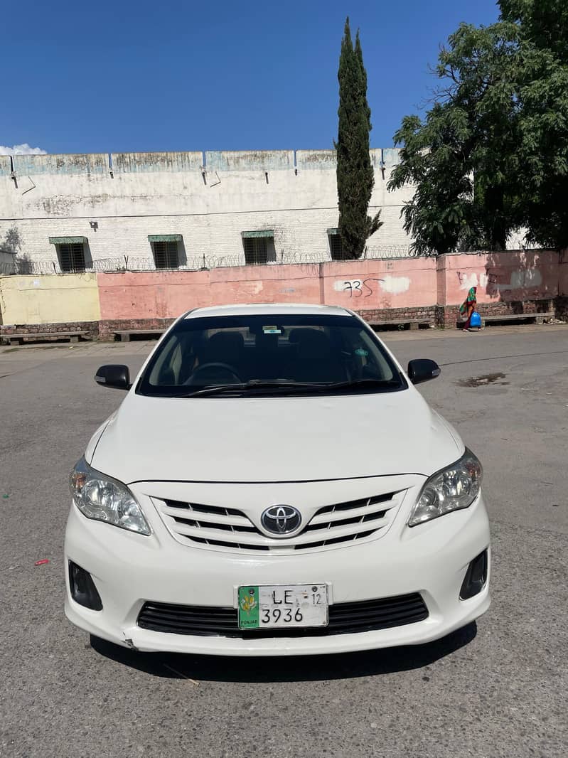 Corolla xli 2011 0