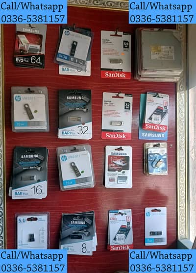 4|8|16|32|64|128GB with Warranty USB 3.0 |3.2 |3.1 Kingston & Others