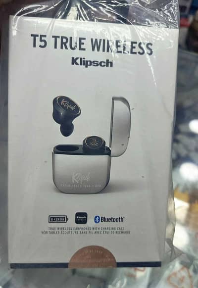 Klipsch t5 metal earbuds original fresh