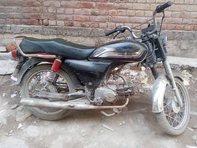 Pak Hero 70cc bike all ok documents
