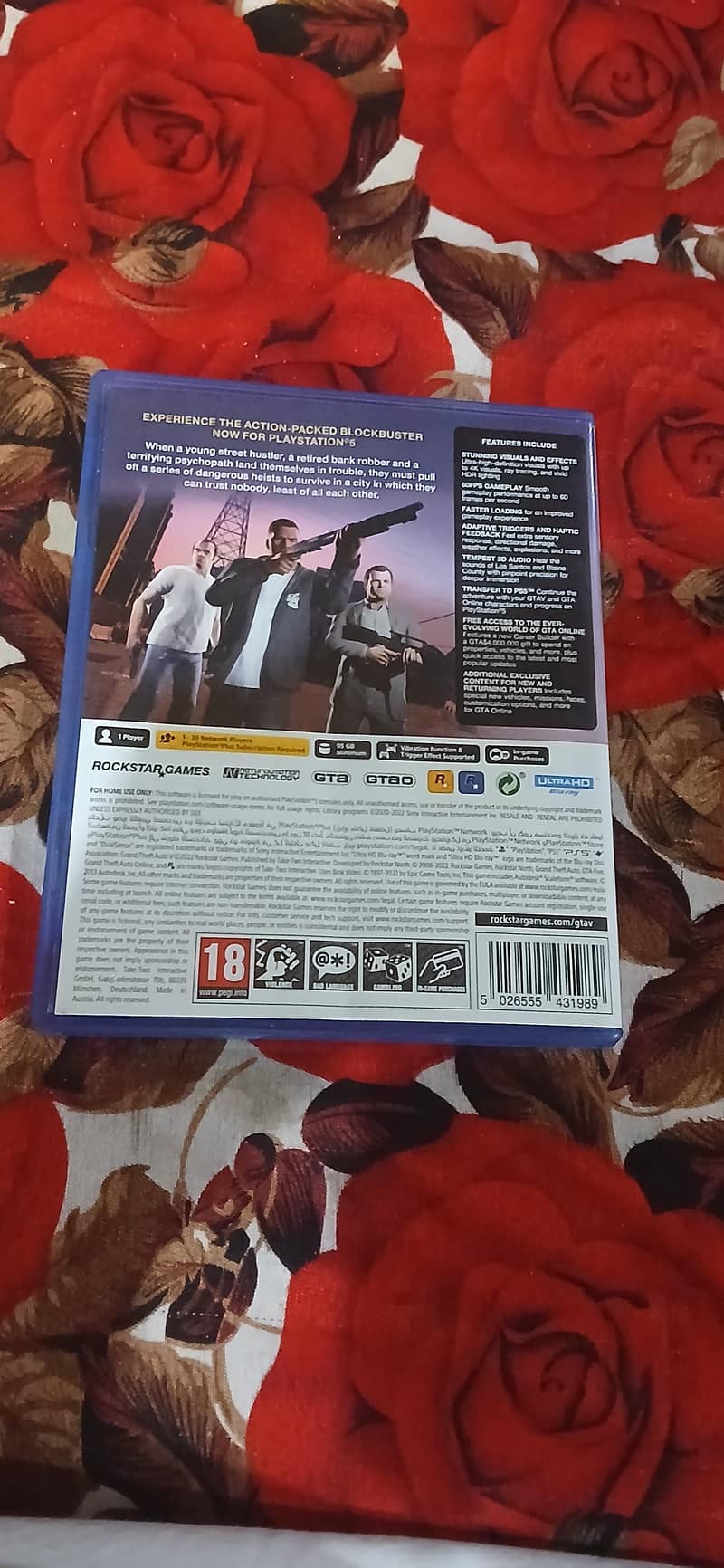 PS5 GTA 5 CD 1