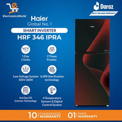 Medium Size Haier Refrigerator Inverter Slightly Used