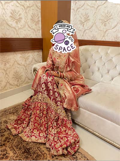 Farshi bridal lehnga