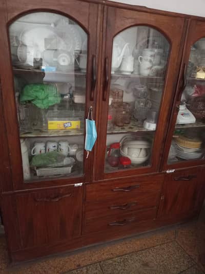 double bad dressing table bartan wali almari