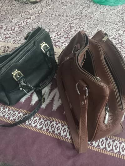 bags leather ladies good condition almost new