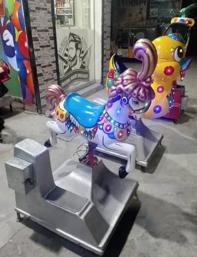 kids Token Rides 03152535497 | jumping slide | trampoline  ٹوکن جھولے