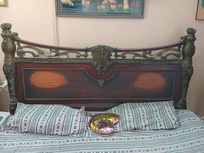 pure shesham wood bedroom set