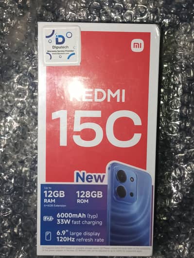 Redmi  15c brand new box pack ha gift Mila ha AJ hi passnd nai Aya