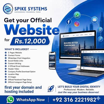 Professional Business Website/ Digital Solution / web development