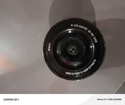 Sony lens 16.50mm