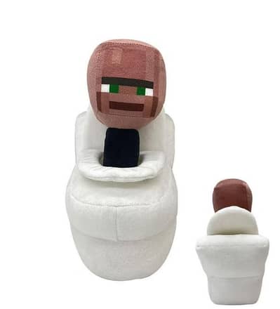 *EXTRA RARE!!!(SKIBIDI VILLAGER PLUSHY)